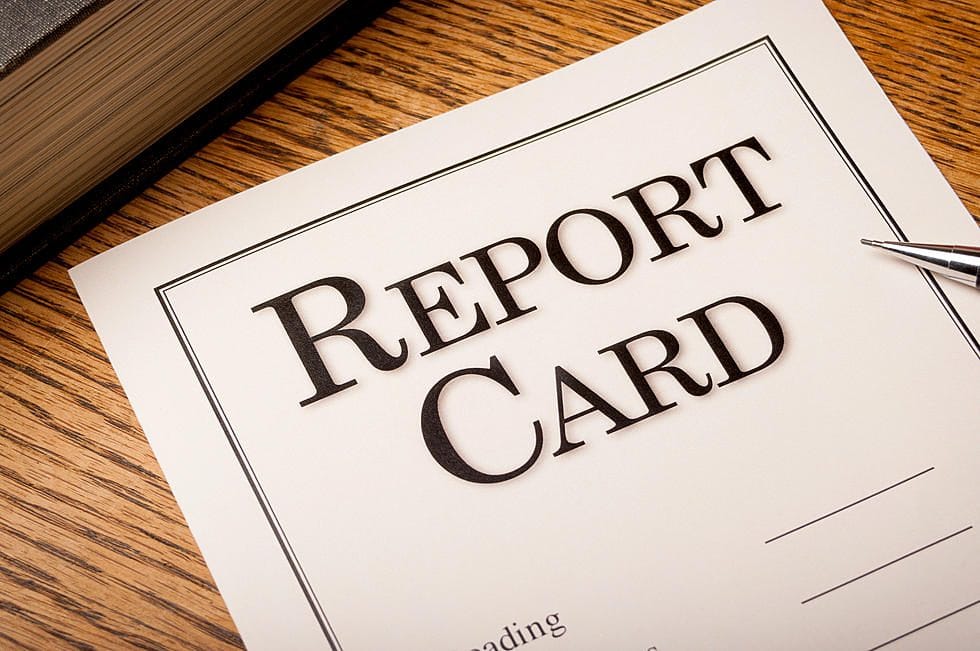 report card image